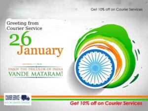 Courier Republic Day Offer
