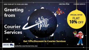 Happy New Year Courier Offer