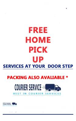 Free Home Pick up Courier