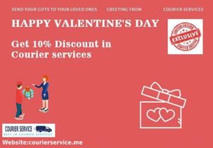 Valentine Day Courier Offer